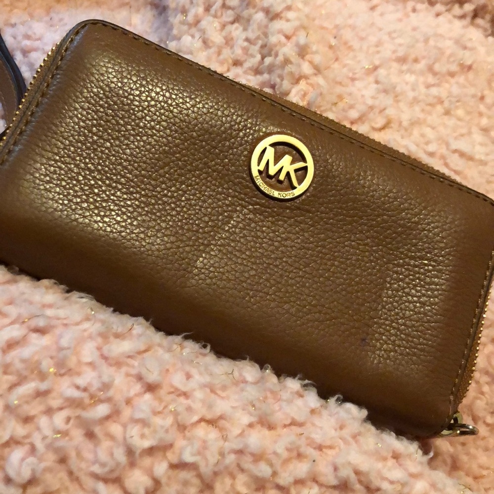 Michael Kors Wallet - Tan/Caramel